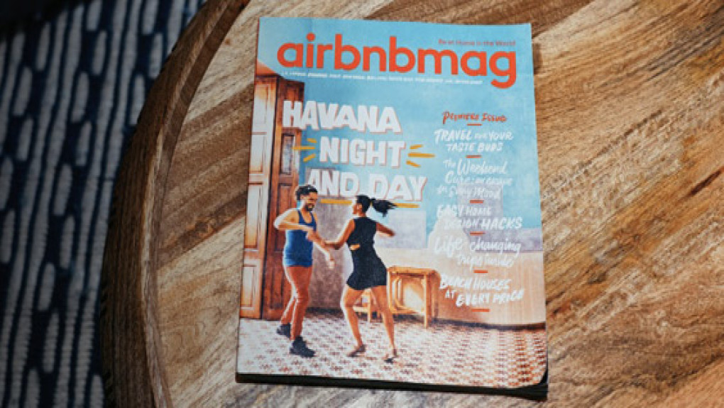 Airbnb lance un mag payant, entre brand content et data journalism