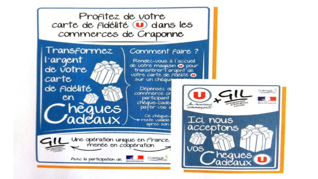 La carte de fidélité d’un Super U dynamise les commerces de proximité