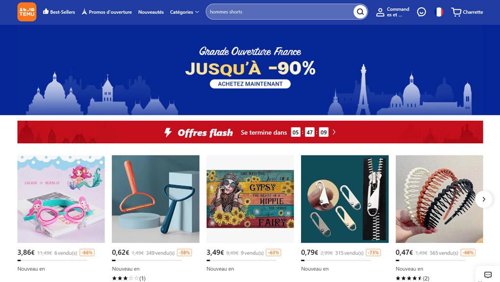 Temu, la plateforme de « shopatainment » chinoise qui a conquis les États-Unis, se lance en France