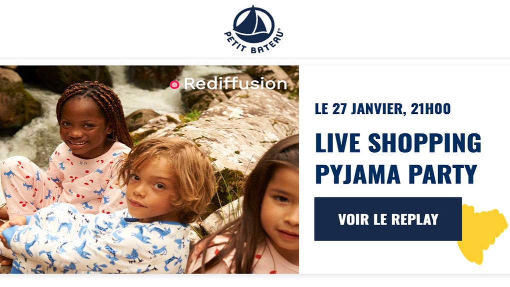 Avec le live shopping, Petit Bateau veut remettre de l’humain dans le e-commerce