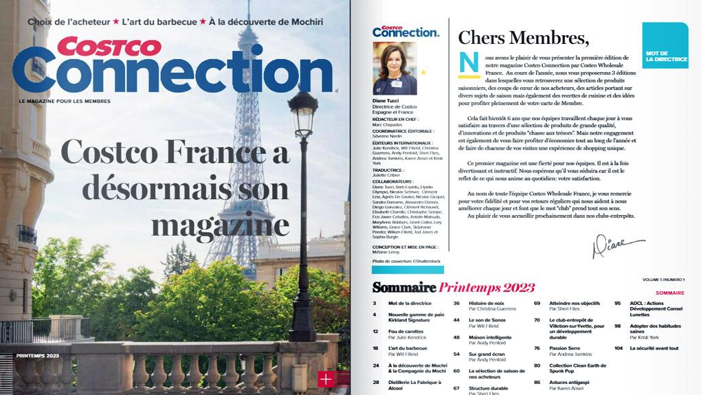 Costco lance une version française de son magazine