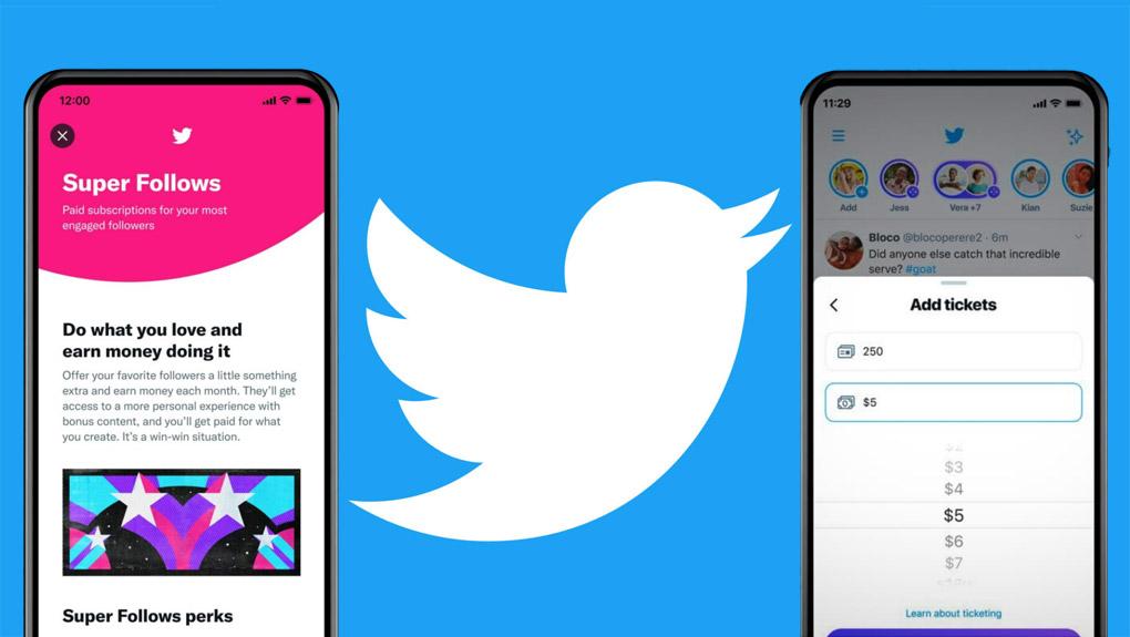 Twitter crée « Super Follows », des abonnements premium aux comptes d’influenceurs