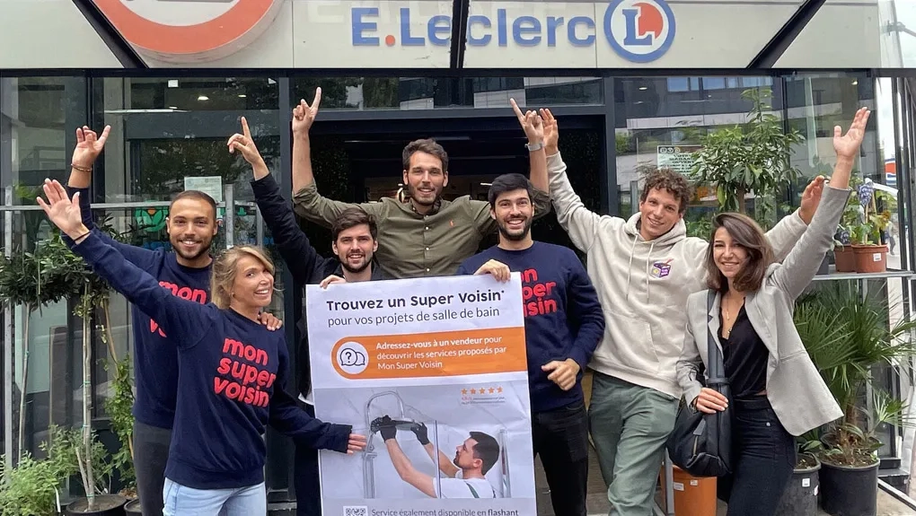 Brico Leclerc teste des services à domicile avec la startup Mon Super Voisin