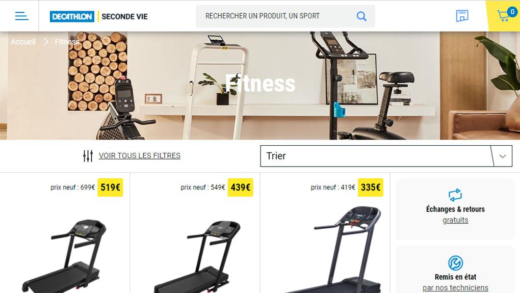 Decathlon lance son site Seconde Vie, dédié aux produits reconditionnés