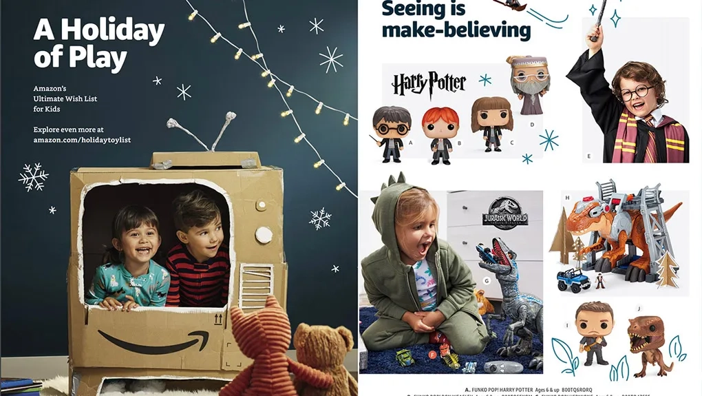 Aux États-Unis, Amazon envoie par la poste plusieurs millions de catalogues de jouets