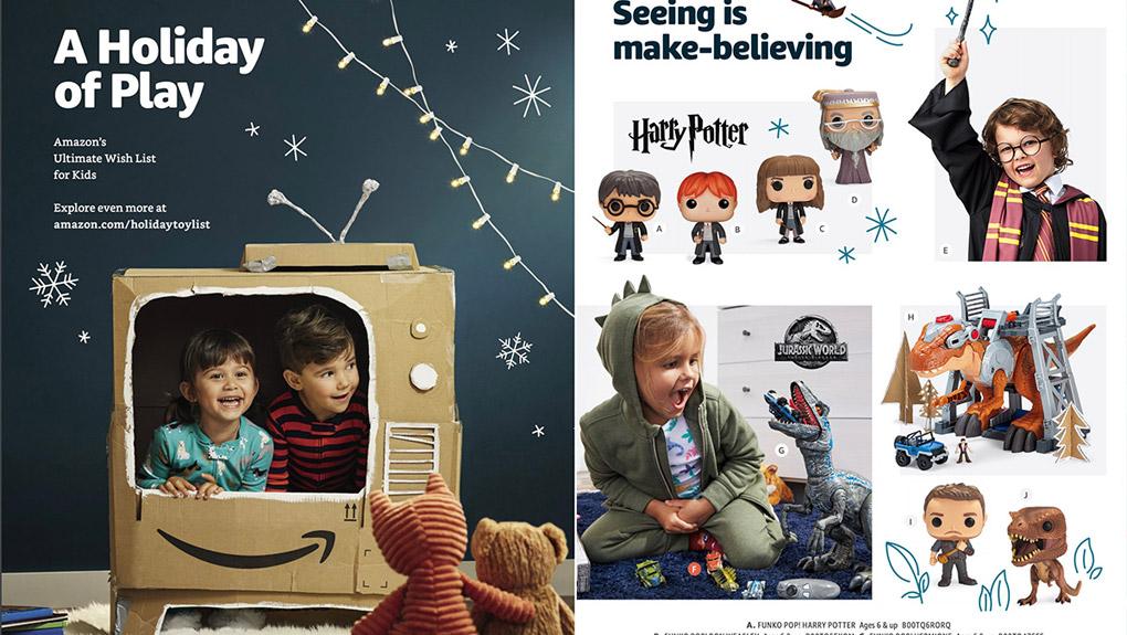 Aux États-Unis, Amazon envoie par la poste plusieurs millions de catalogues de jouets