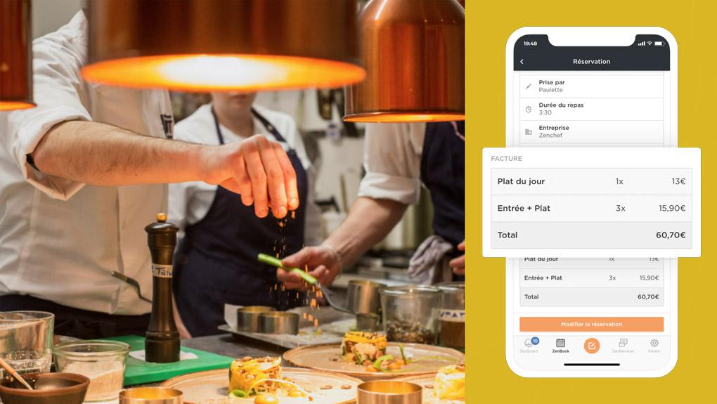 Zenchef veut réduire le temps passé à payer l’addition au restaurant