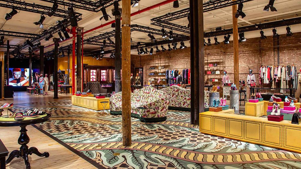 À New York, Gucci Wooster se veut un parcours connecté au cœur de la marque