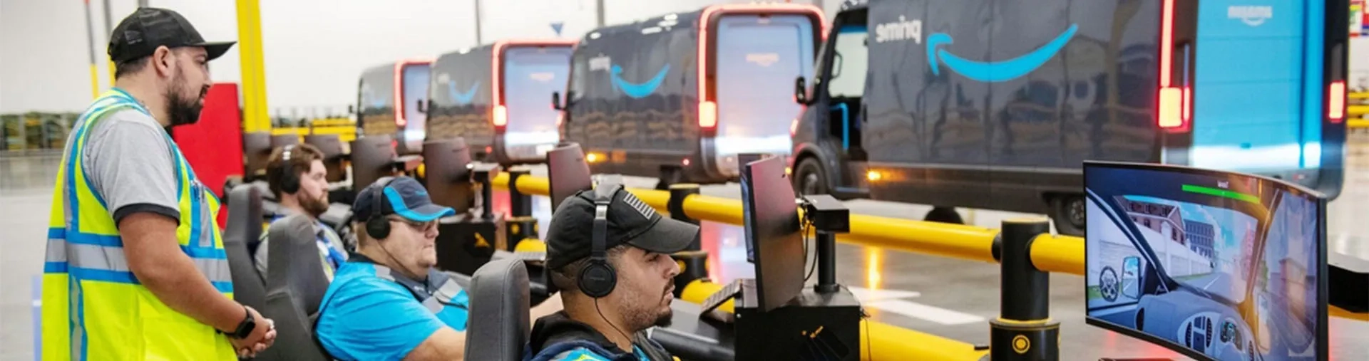 Photo des employées de chez Amazon