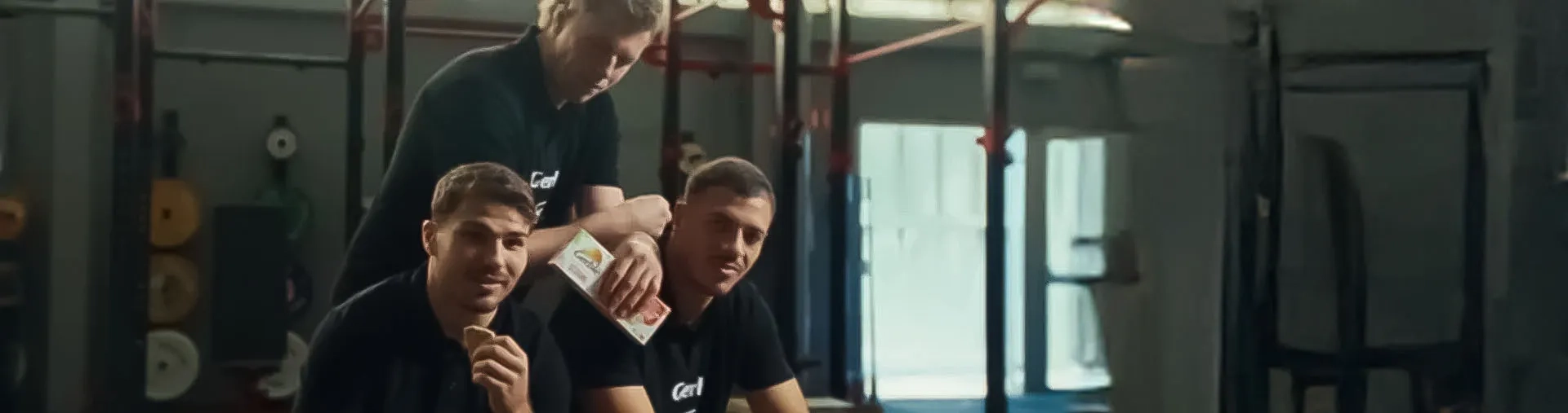 Photo prise dans un vestiaire des joueurs du Stade Toulousain 
