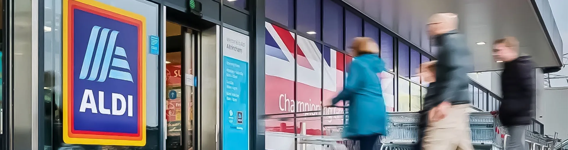 Photo extérieur d'un magasin Aldi