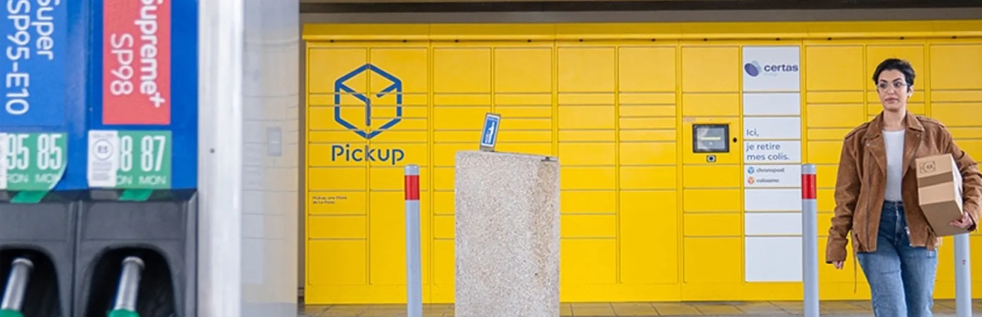 Pickup implante 200 consignes dans les stations-service Esso Express