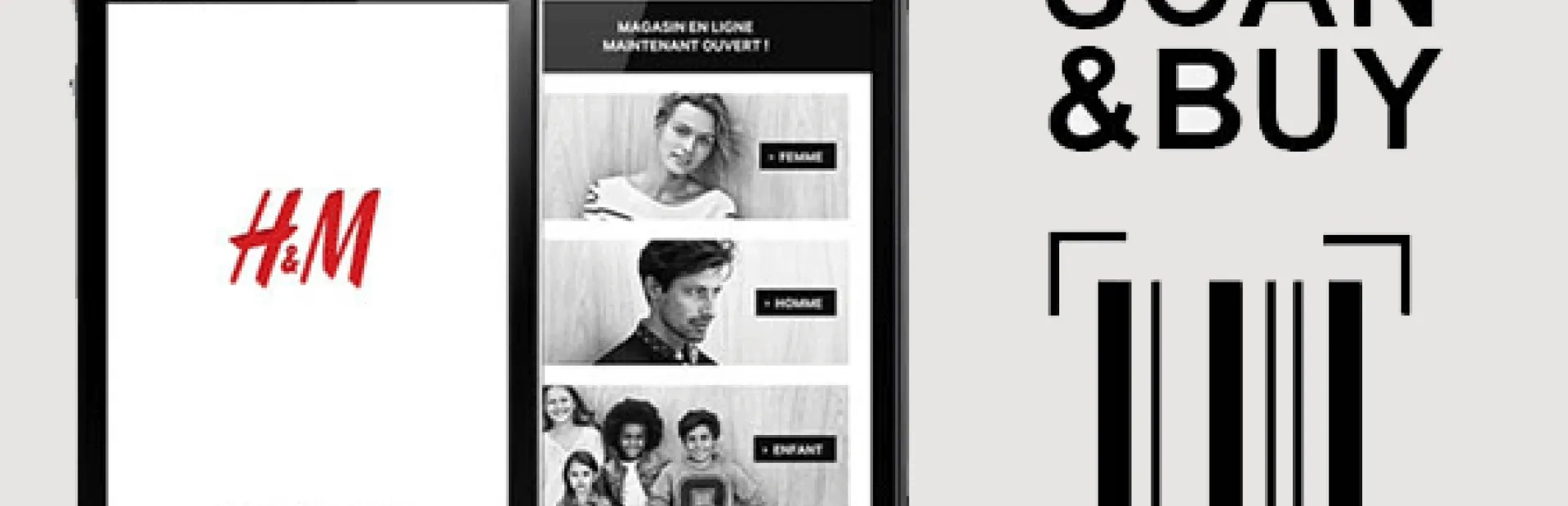 H&M teste le « Scan & Buy » pour connecter magasin et e-commerce