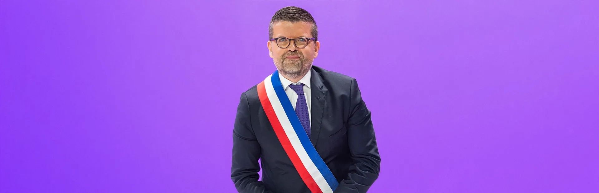 image du maire d'Alforville Luc Carvounas