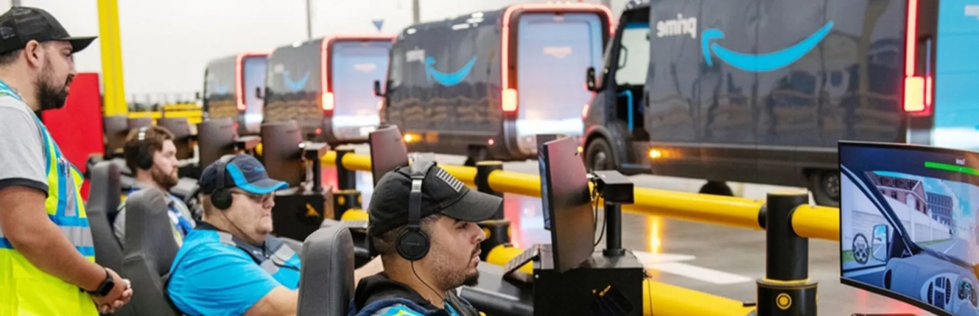 Photo des employées de chez Amazon