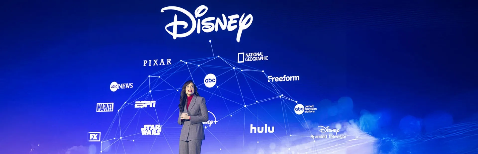 Photo de la présentation de Disney Au salon CES 2026