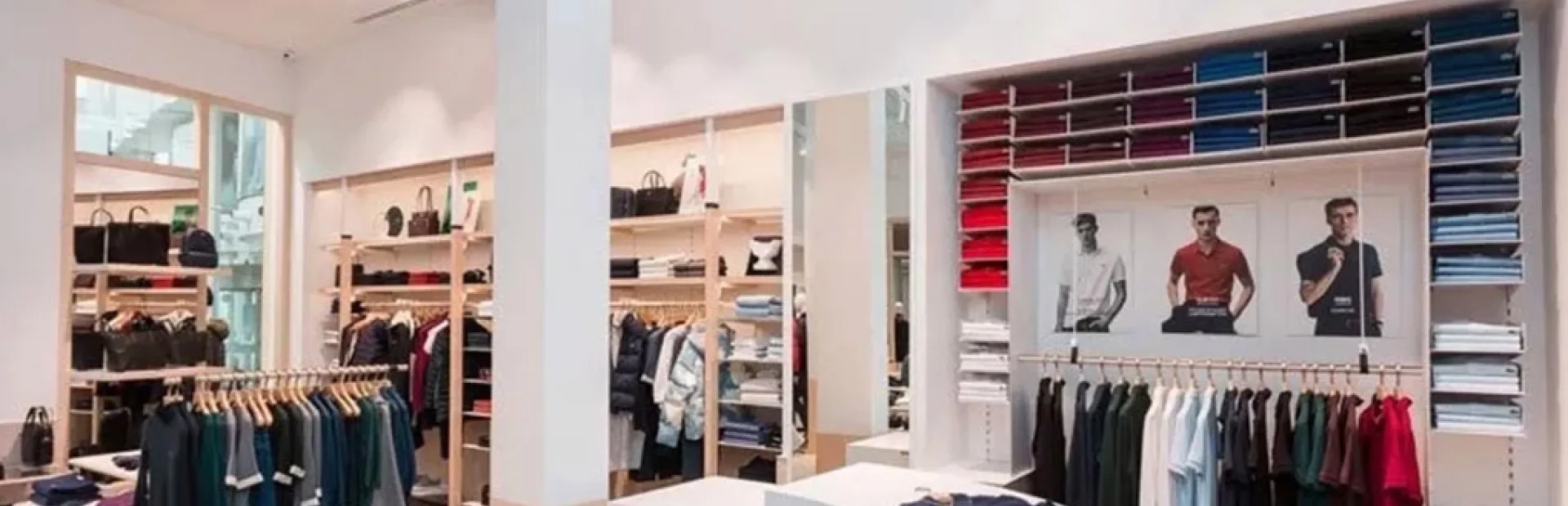 Lacoste déploie son nouveau concept de magasins