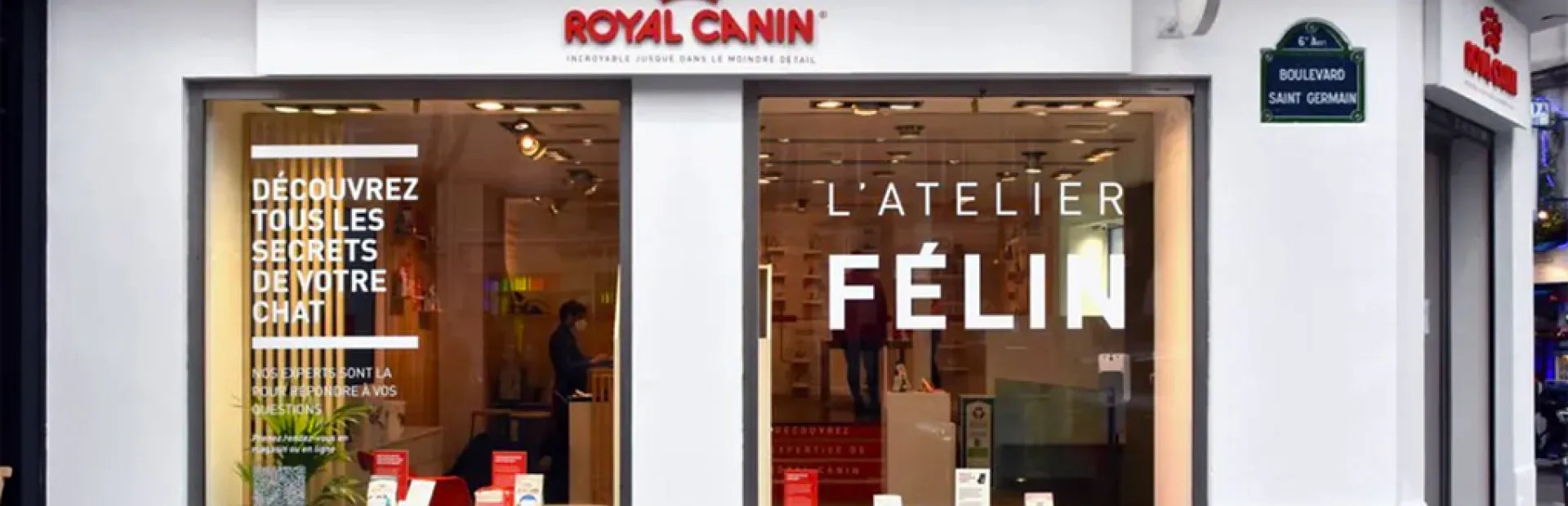 Royal Canin ouvre l’Atelier Félin, un magasin dédié aux chats
