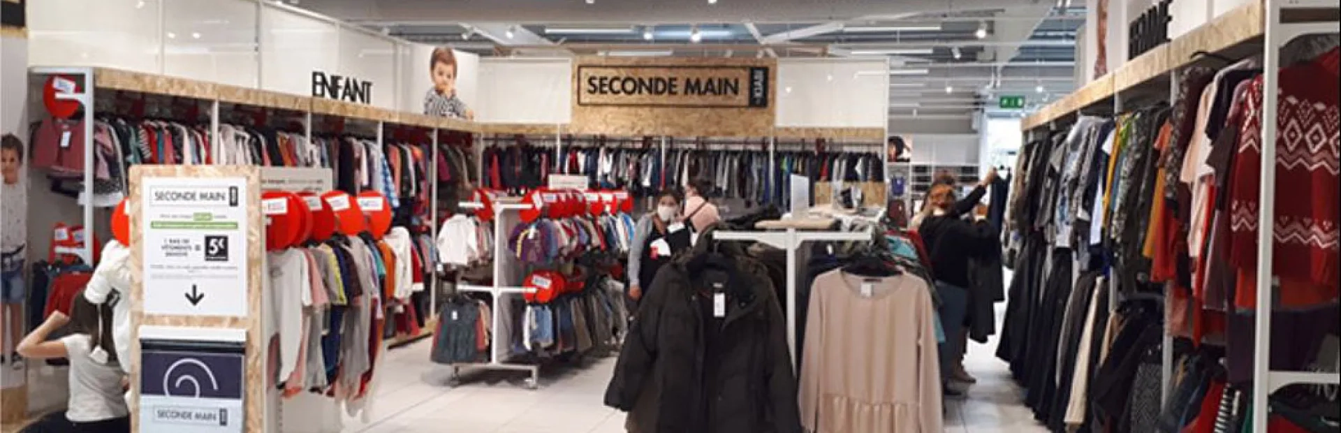 Système U et Kiabi se lancent à leur tour sur le marché de l’occasion