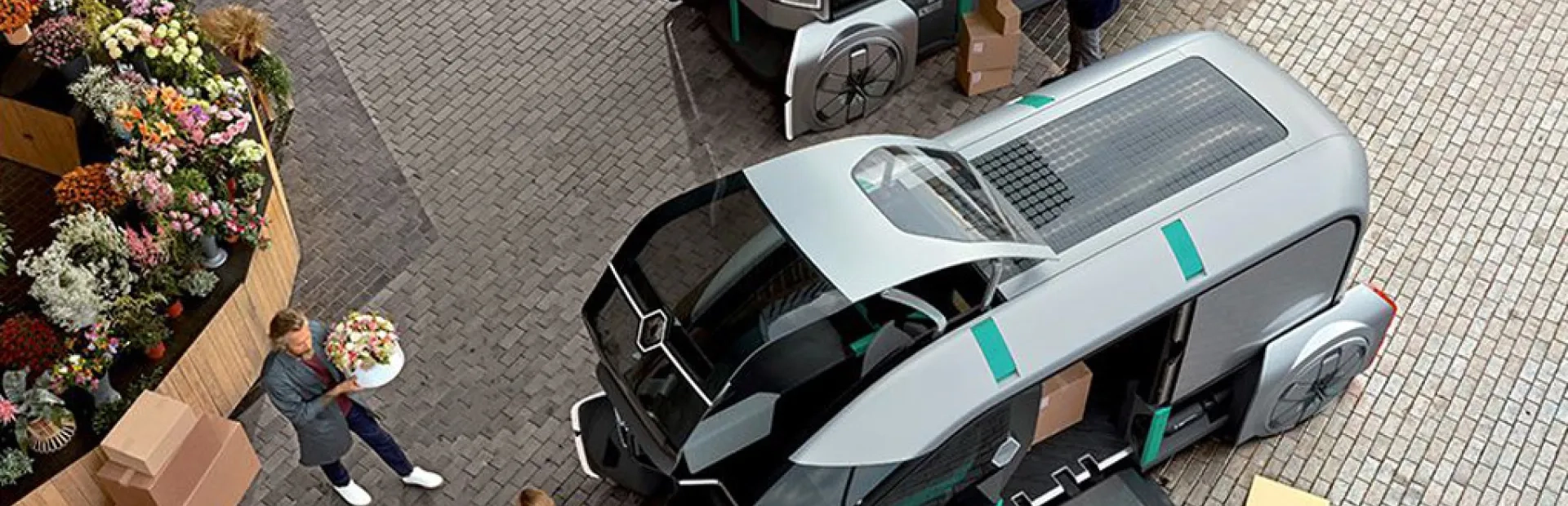 Renault lance une navette autonome pour les livraisons urbaines