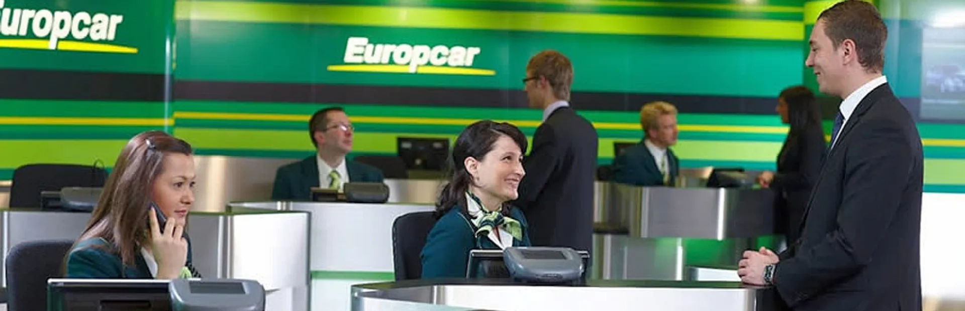 Photo d'un desk client chez Europcar
