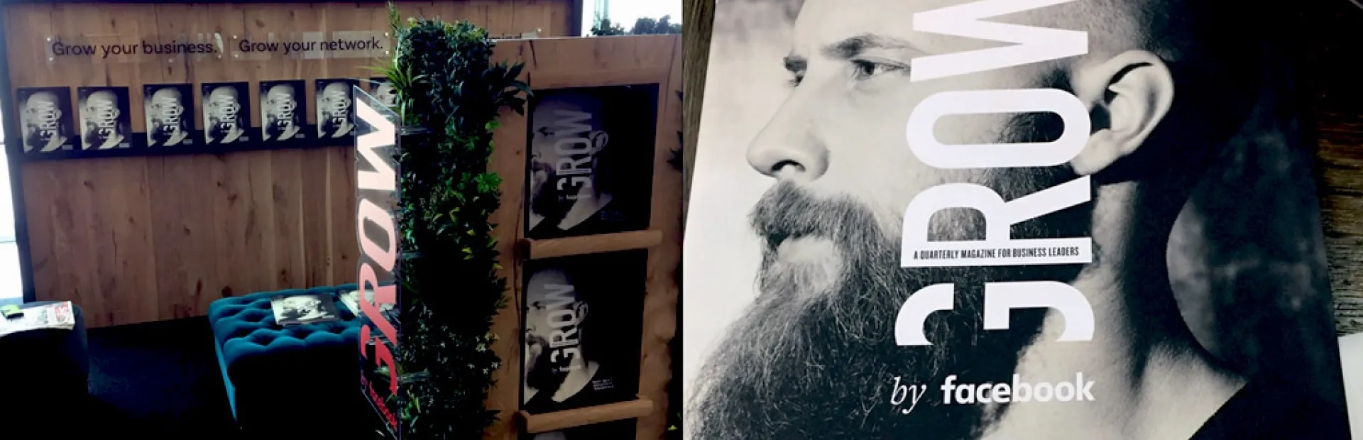 Facebook lance Grow, son premier magazine papier
