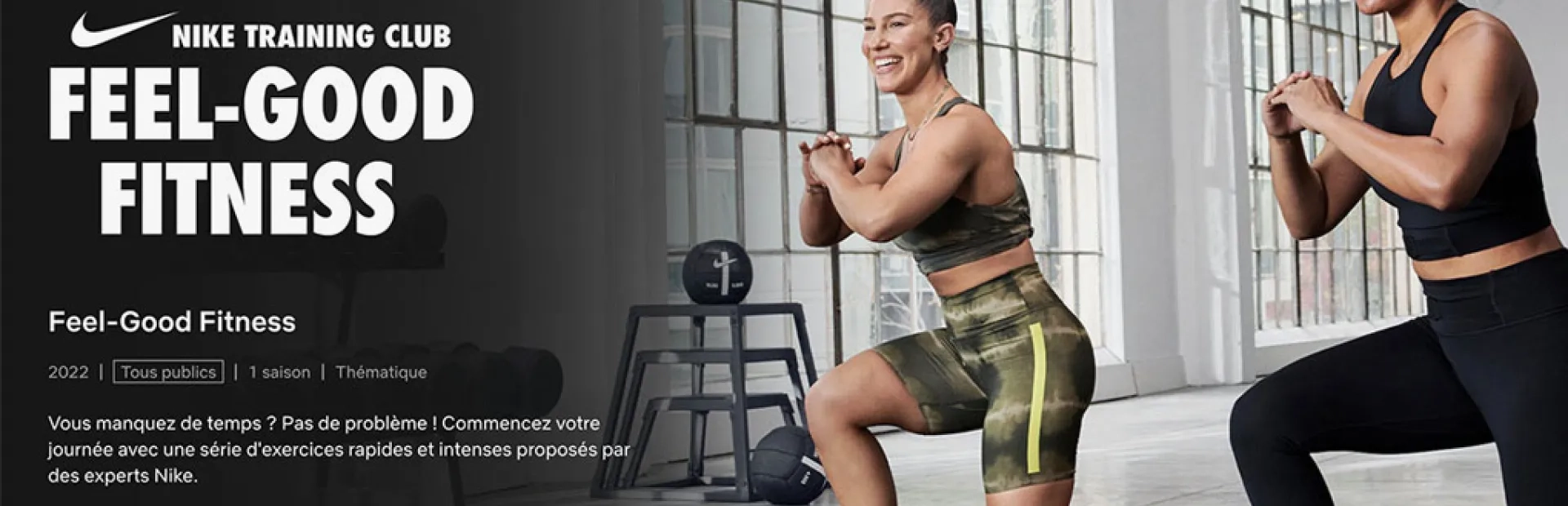 Nike débarque sur Netflix avec une série d’entraînements sportifs