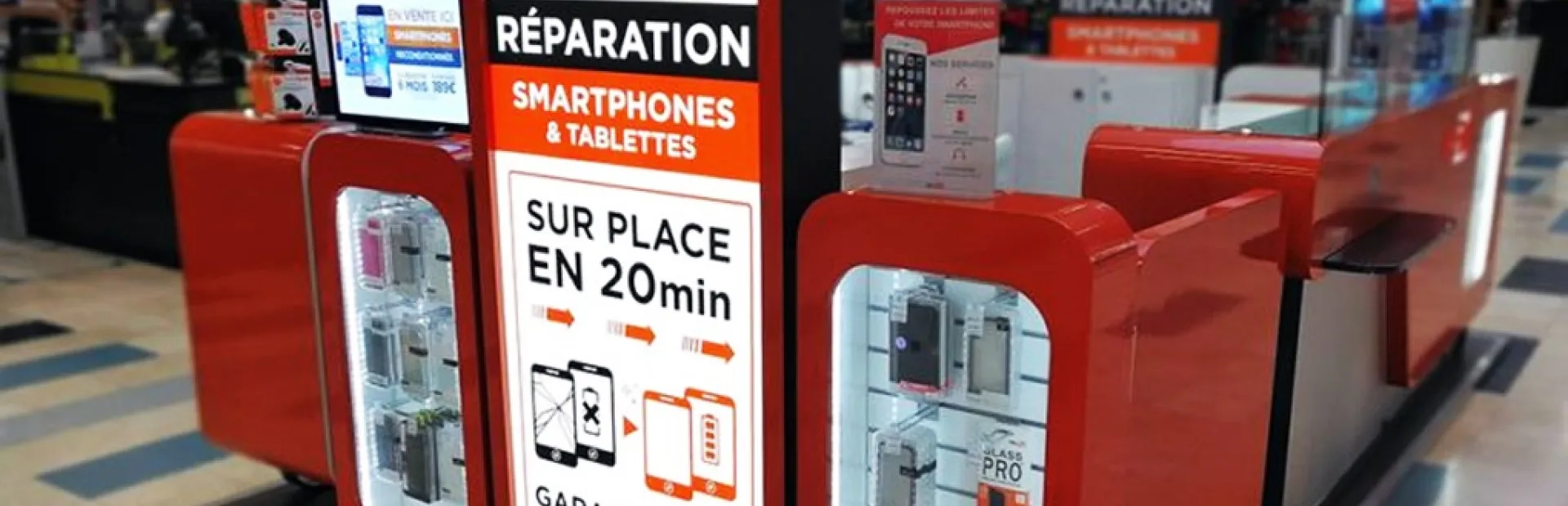 Fnac Darty ouvre ses premiers espaces de réparation de smartphones