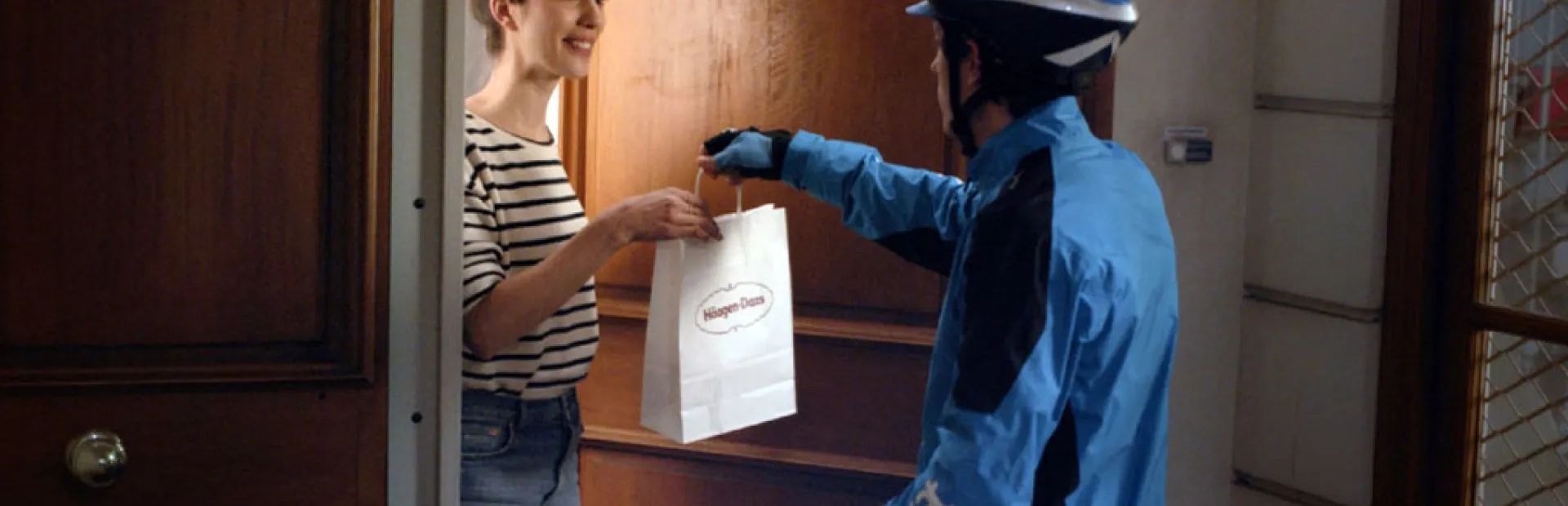 Häagen-Dazs lance un service de livraison de glaces à la demande