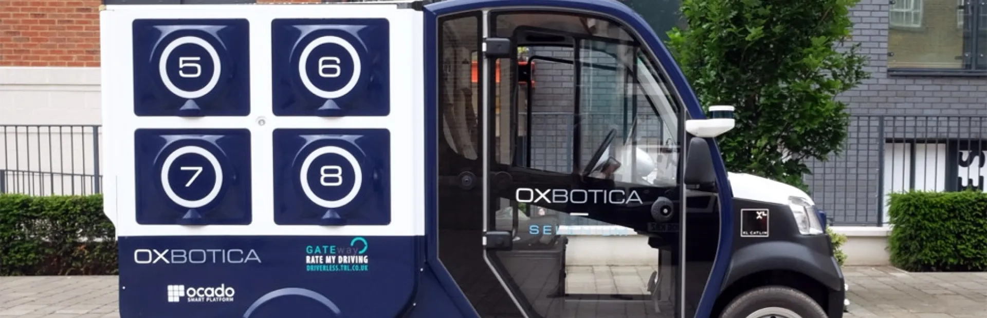 La livraison de courses en camionnette autonome testée à Londres