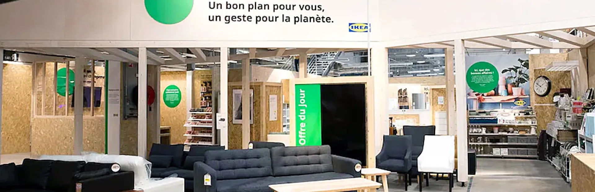 Ikea propose de réserver en ligne les meubles d’occasion vendus dans ses magasins