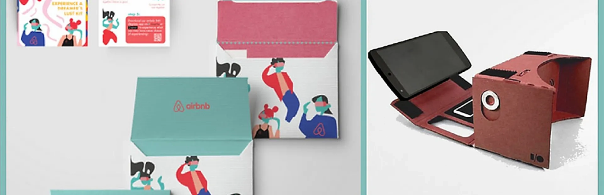 Airbnb envoie par courrier un kit de réalité virtuelle