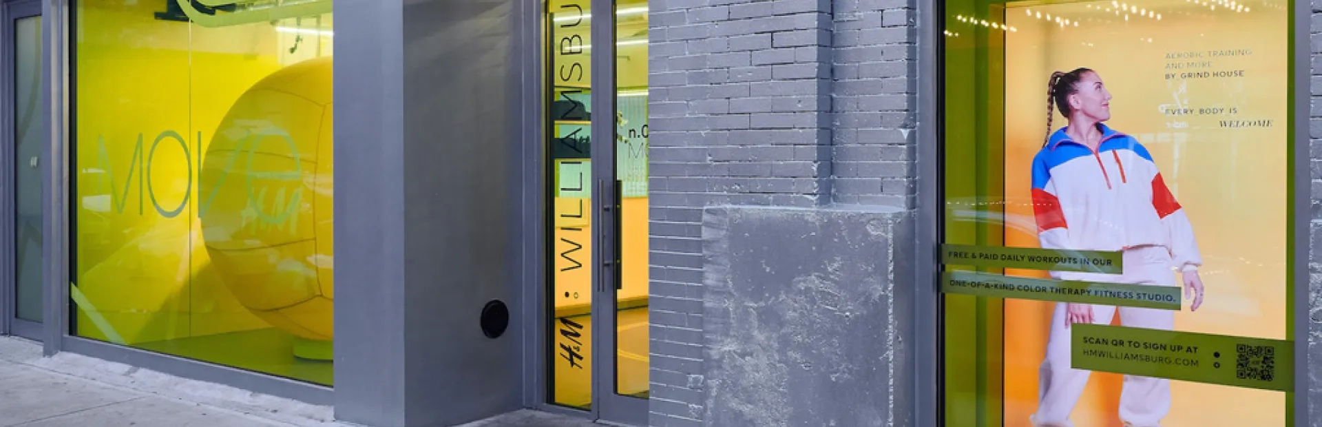 Pour promouvoir sa ligne de sport, H&M innove avec un hologramme et des cours collectifs