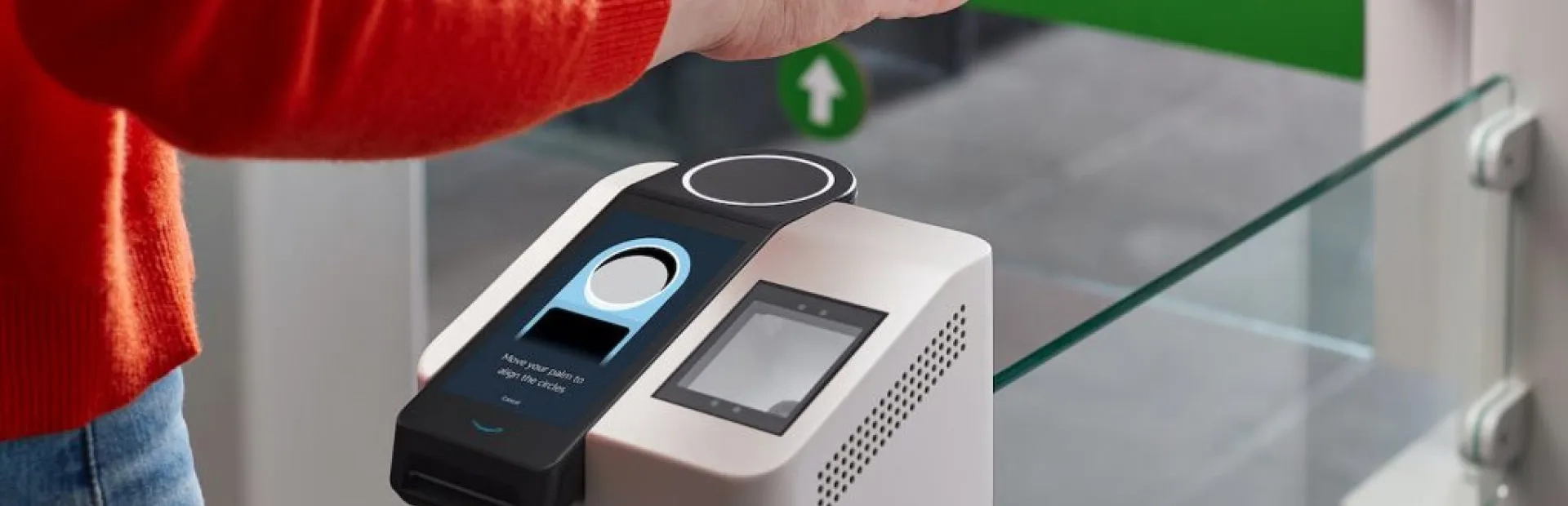Amazon One, le paiement sans contact avec la paume de la main