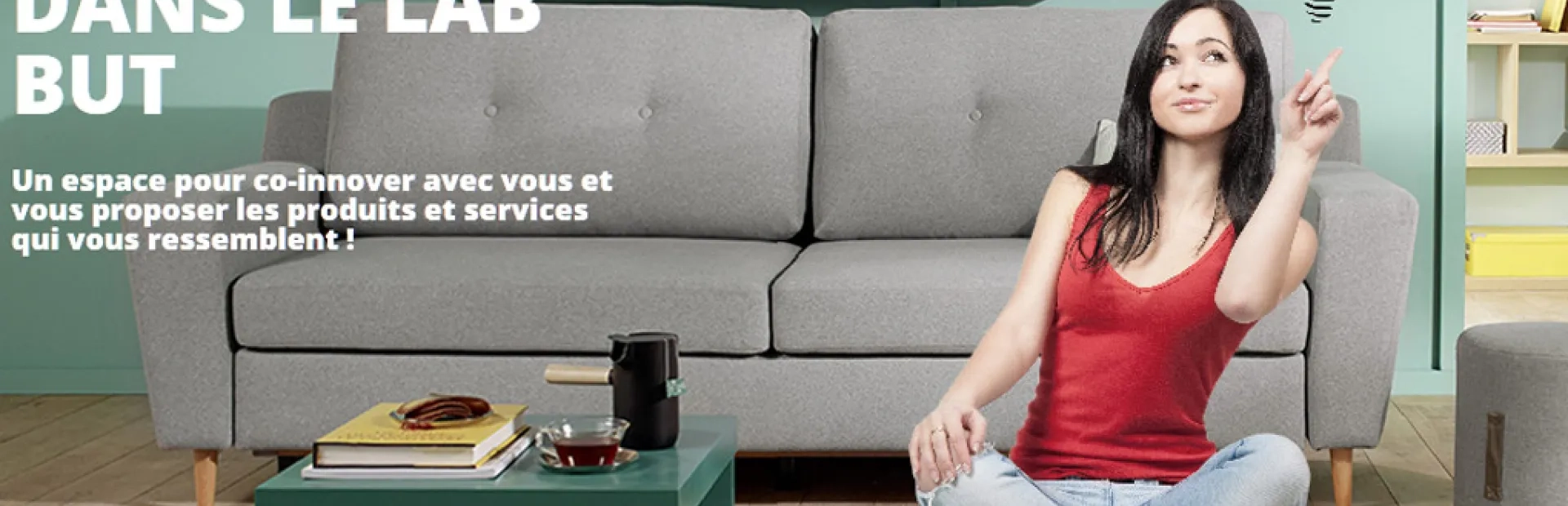 But lance une plateforme de co-création avec ses clients
