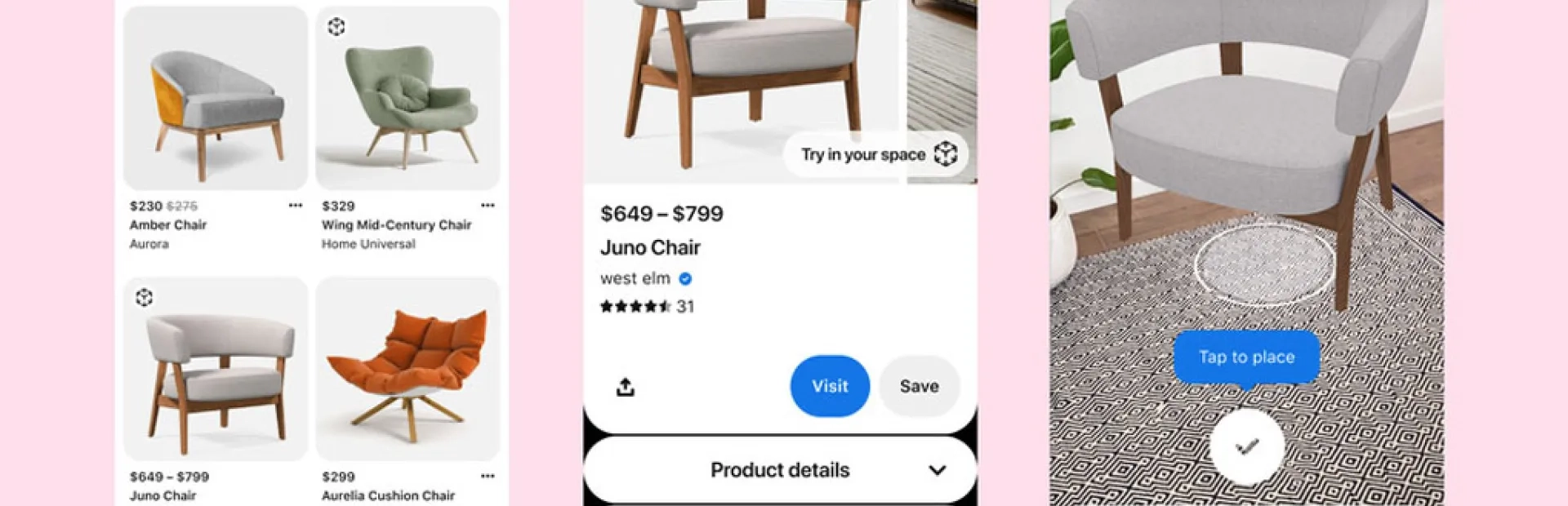 Avec Pinterest, le shopping déco se fait maintenant en réalité augmentée