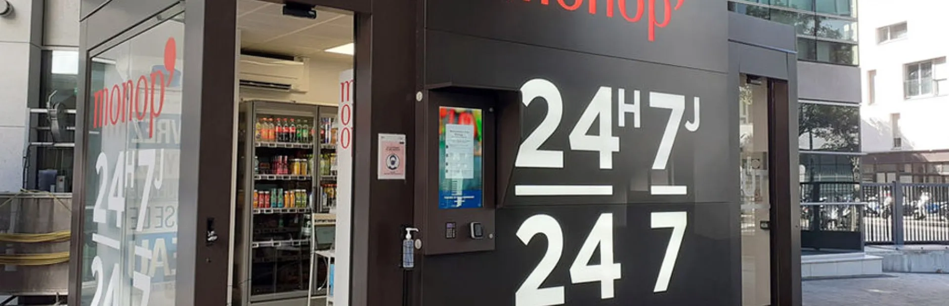 Monoprix dévoile sa supérette ouverte 24/7 et 100 % autonome