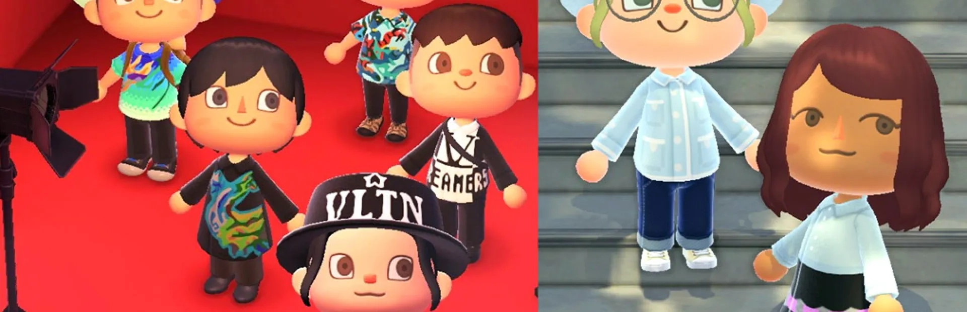 Valentino et Marc Jacobs habillent des avatars dans Animal Crossing