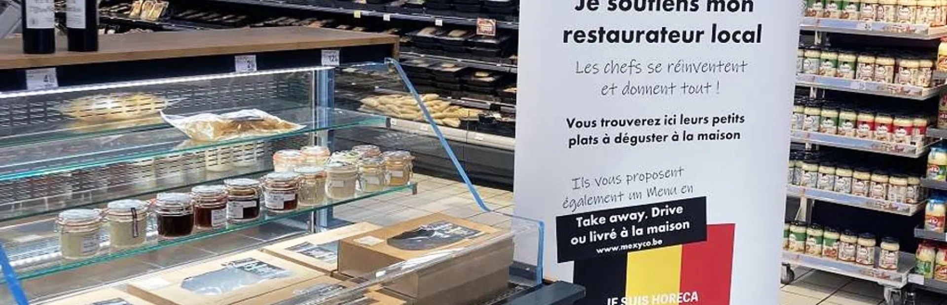 En Belgique, Carrefour vend les plats des restaurateurs locaux