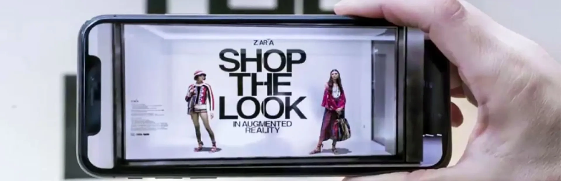 Les vitrines de Zara s’affichent en réalité augmentée
