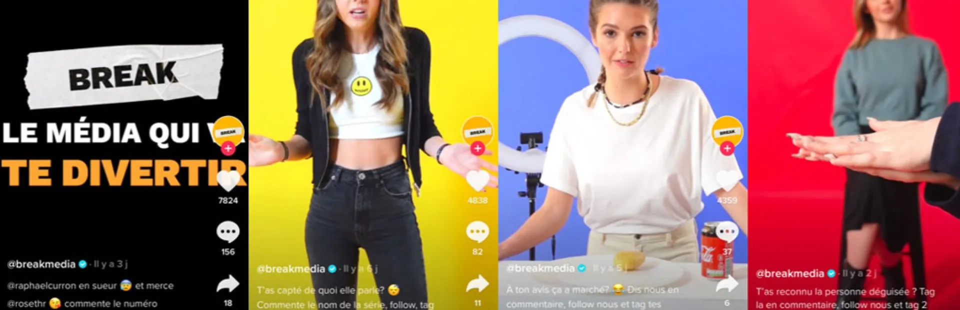 Jennyfer lance Break, un média 100 % conçu pour TikTok