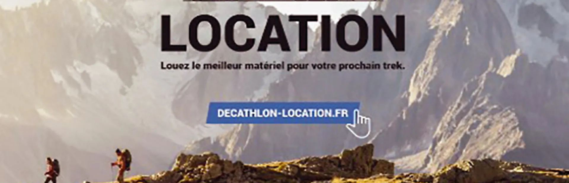 Decathlon innove en louant du matériel aux trekkeurs