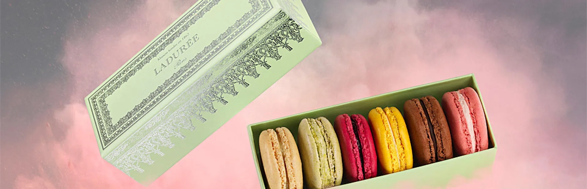 Les macarons Ladurée livrés à pied en moins d’une heure