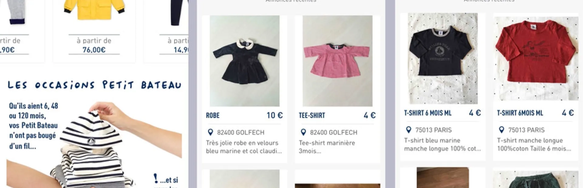 Petit Bateau se lance sur le marché de l’occasion