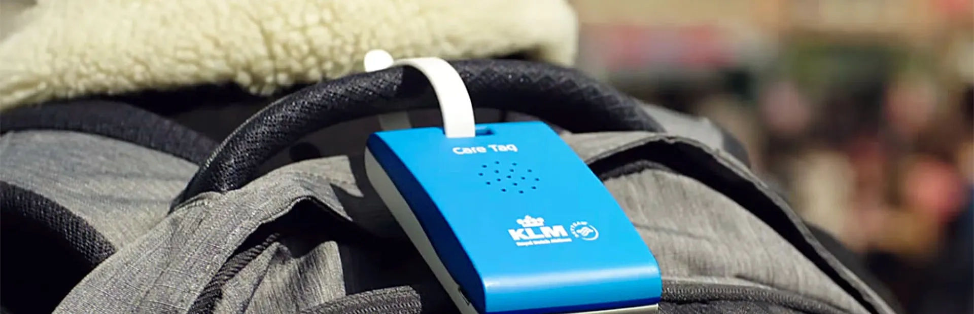 KLM invente l’étiquette de bagage qui conseille les touristes