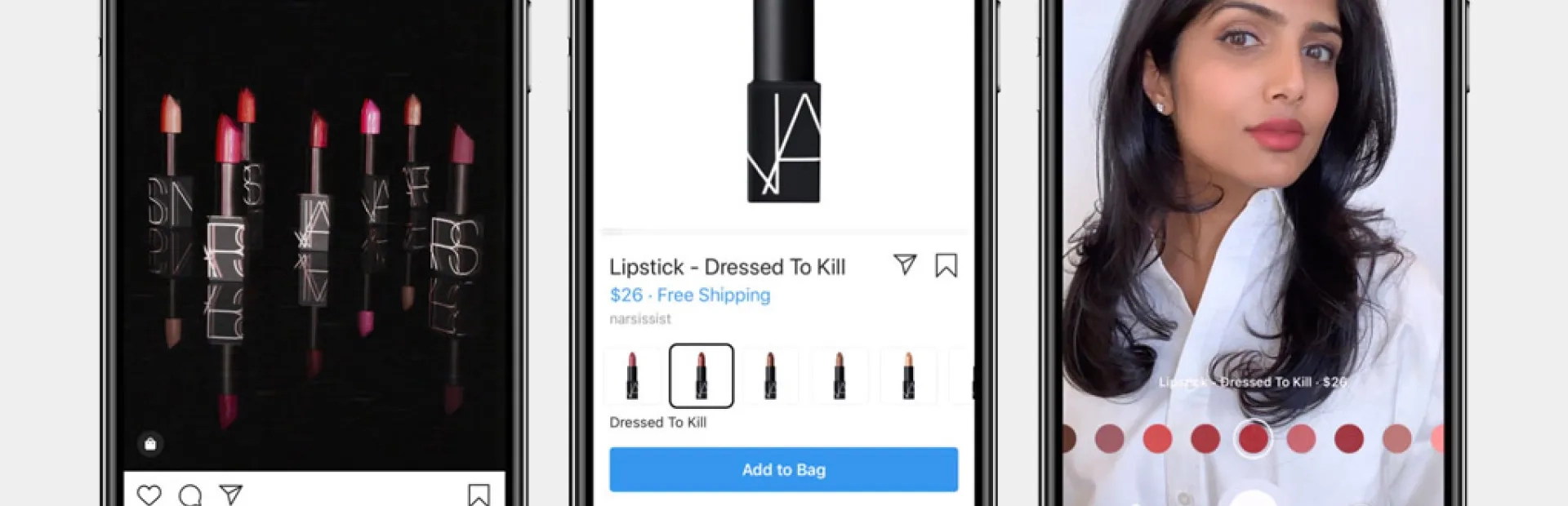Instagram utilise la réalité augmentée pour fluidifier l’expérience d’achat