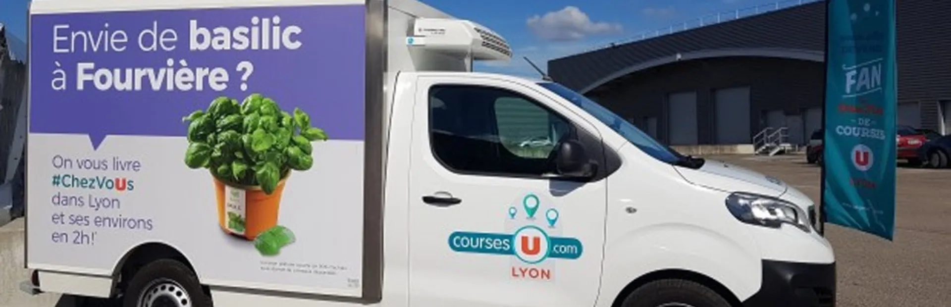 Avec Courses U Lyon et le « drive truck », Système U innove dans l’e-commerce alimentaire