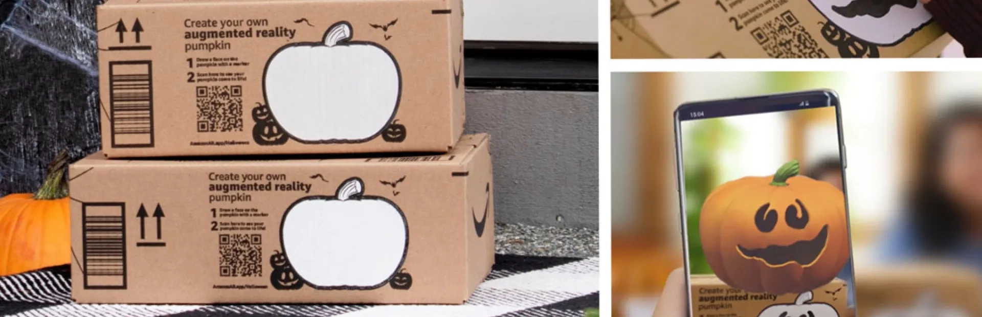 Amazon déploie sur ses cartons d’emballages une expérience de réalité virtuelle