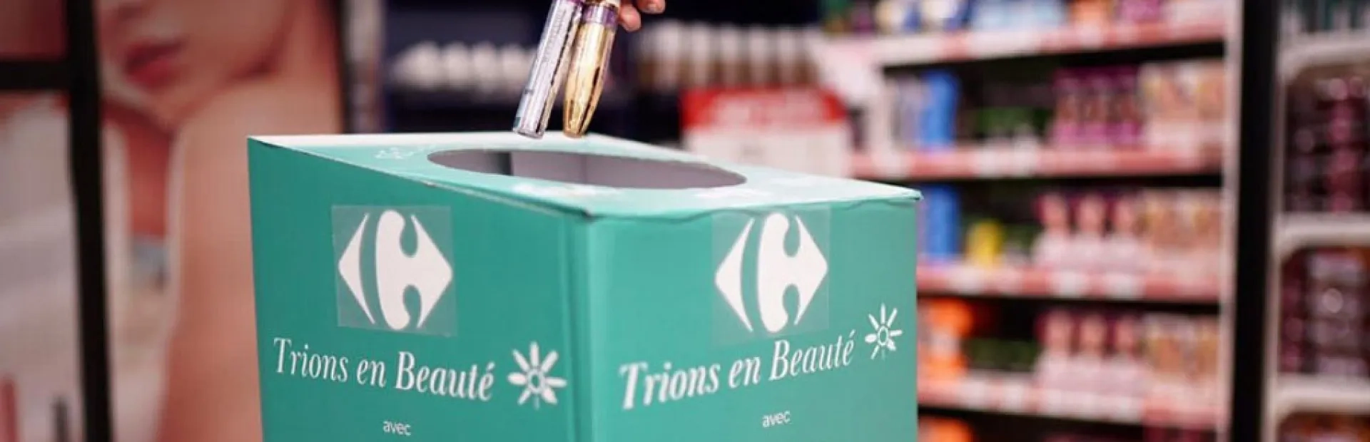 L’Oréal et Carrefour s’associent pour le recyclage des emballages cosmétiques