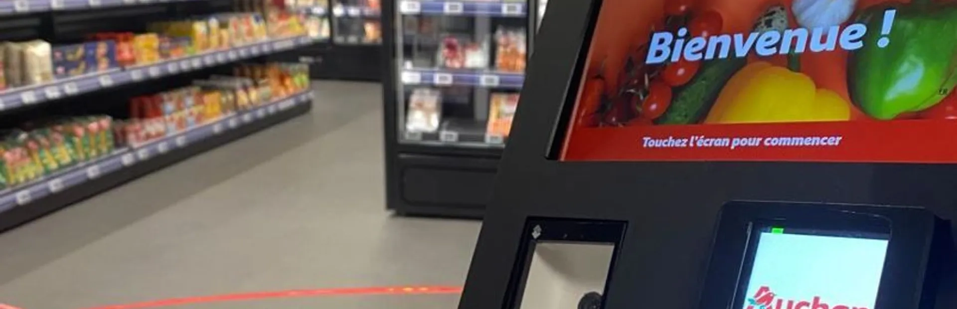 Auchan inaugure un magasin intelligent et sans contact